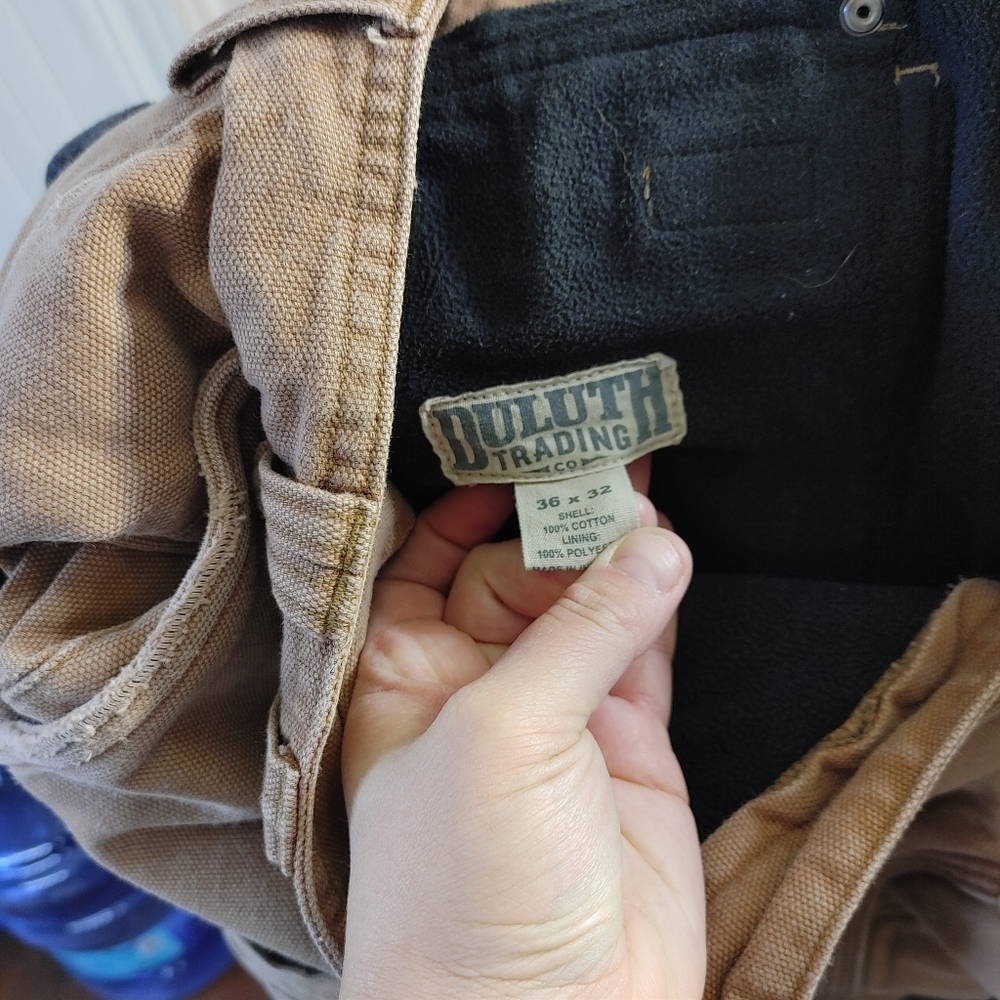Insulated men's pants